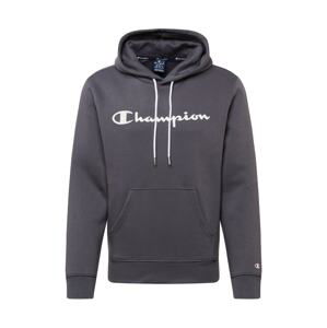 Champion Authentic Athletic Apparel Mikina  tmavě šedá / bílá