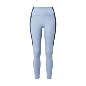 NIKE Sportovní kalhoty  stříbrně šedá / bílá / marine modrá