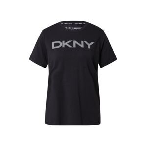 DKNY Performance Shirt  černá / bílá