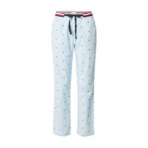 Tommy Hilfiger Underwear Pyžamové kalhoty  světlemodrá / bílá / tmavě modrá / červená