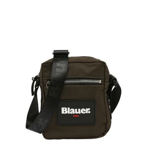 Blauer.USA Taška přes rameno 'COLBY'  zelená / černá / bílá / červená