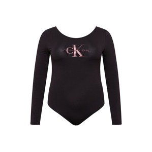 Calvin Klein Jeans Curve Tričkové body  černá / pink