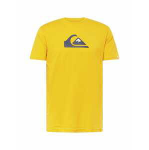 QUIKSILVER Tričko  zlatě žlutá / námořnická modř / bílá