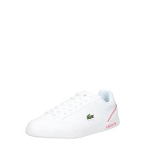 LACOSTE Tenisky  zelená / pink / červená / bílá