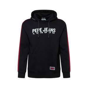 Pepe Jeans Mikina 'ANDRE'  tmavě modrá / bílá / pitaya