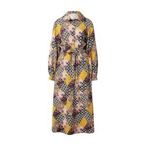 Hofmann Copenhagen Košilové šaty 'Naomie'  zlatá / černá / fialová / lososová