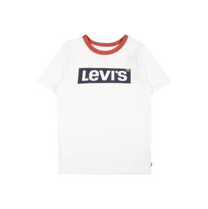 LEVI'S Tričko  bílá / námořnická modř / růže