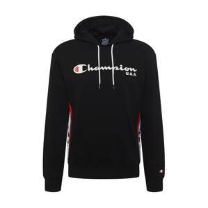 Champion Authentic Athletic Apparel Mikina  černá / bílá / grenadina