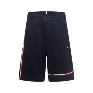 Tommy Sport Sportovní kalhoty  námořnická modř / bílá / ohnivá červená