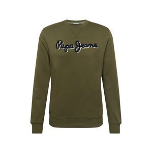 Pepe Jeans Mikina 'LAMONT'  marine modrá / khaki / bílá