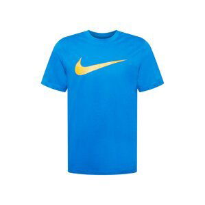Nike Sportswear Tričko  modrá / oranžová