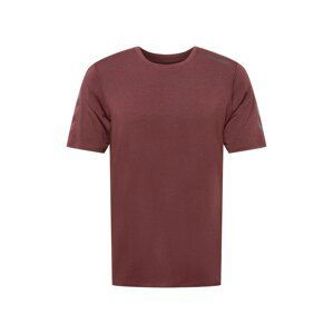 Hummel Funkční tričko 'MACE'  tmavě šedá / vínově červená