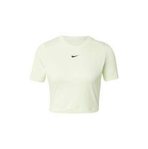 Nike Sportswear Tričko  pastelově zelená / černá