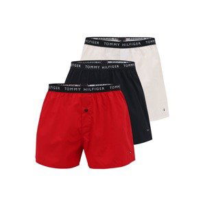 TOMMY HILFIGER Boxerky  námořnická modř / bílá / červená