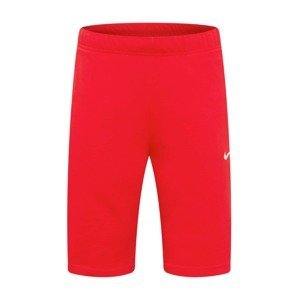 Nike Sportswear Kalhoty 'Crusader'  červená / bílá