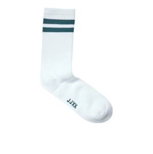 JJXX Ponožky  tmavě zelená / bílá