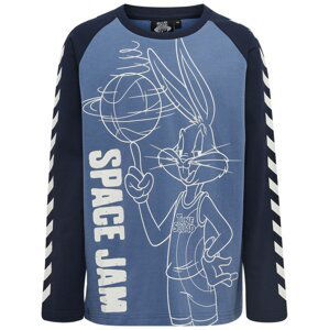 Hummel Tričko 'Space Jam'  modrá / marine modrá / bílá