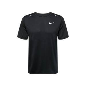 NIKE Funkční tričko  černá / bílá