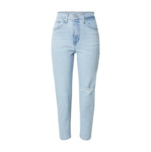 LEVI'S Džíny 'HIGH WAISTED MOM JEAN MED INDIGO - WORN IN'  modrá džínovina