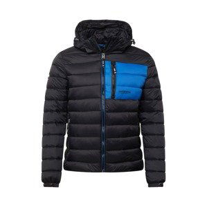 Superdry Přechodná bunda 'FUJI'  černá / nebeská modř