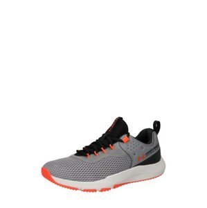 UNDER ARMOUR Sportovní boty 'Charged Focus'  šedá / oranžová / černá
