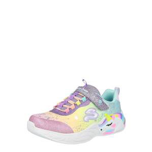 SKECHERS Tenisky 'Unicorn Dreams'  nebeská modř / žlutá / světle fialová / jasně oranžová / růžová