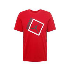 Jordan Tričko  červená / bílá / grafitová