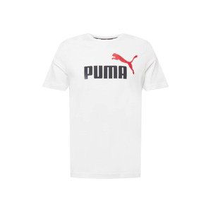 PUMA Funkční tričko  červená / černá / bílá