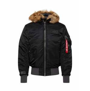 ALPHA INDUSTRIES Přechodná bunda  černá