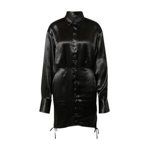 Gina Tricot Košilové šaty 'Sidney'  černá