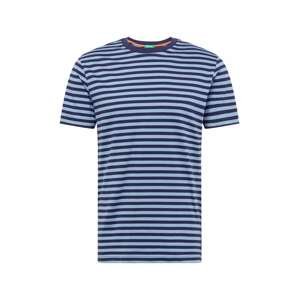 UNITED COLORS OF BENETTON T-Shirt  námořnická modř / světlemodrá