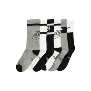 Nike Sportswear Ponožky  bílá / šedá / černá