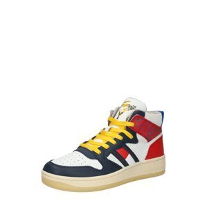 Tommy Jeans Kotníkové tenisky  námořnická modř / bílá / červená / žlutá / modrá