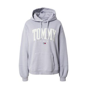 Tommy Jeans Mikina  lenvandulová / bílá