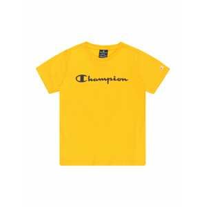 Champion Authentic Athletic Apparel Tričko  marine modrá / žlutá