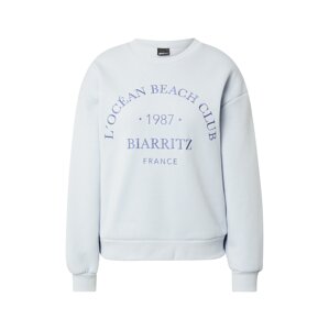 Gina Tricot Sweatshirt 'Riley'  azurová