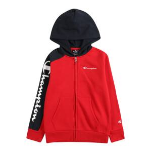 Champion Authentic Athletic Apparel Mikina  červená / námořnická modř / bílá