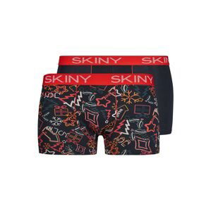 Skiny Boxerky  noční modrá / mix barev