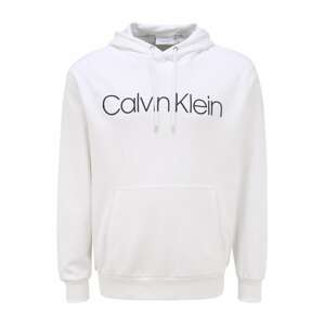 Calvin Klein Big & Tall Mikina  bílá / černá