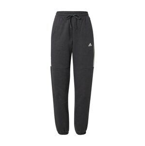 ADIDAS PERFORMANCE Sportovní kalhoty  černá / bílá