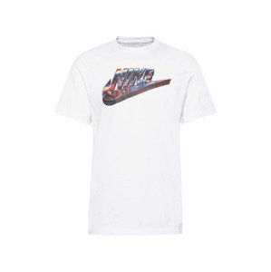 Nike Sportswear Tričko  bílá / modrá / červená / žlutá / světlemodrá
