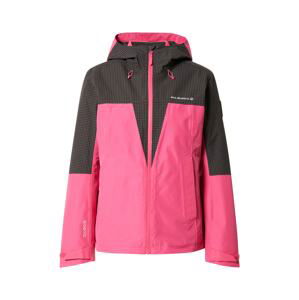 JACK WOLFSKIN Outdoorová bunda 'Rhapsody'  pink / černá / bílá