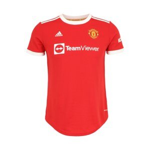 ADIDAS PERFORMANCE Trikot 'Manchester United 21/22'  červená / bílá / žlutá