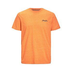 JACK & JONES Tričko 'Tons'  oranžový melír