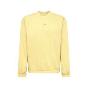 Nike Sportswear Mikina  žlutá / černá