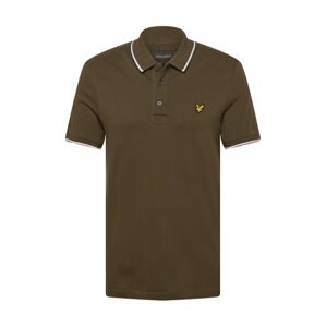 Lyle & Scott Tričko  zlatá / olivová / černá / bílá