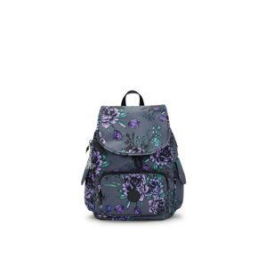 KIPLING Batoh 'CITY PACK S PRT AC'  šedá / námořnická modř / tyrkysová / fialová / bílá / černá