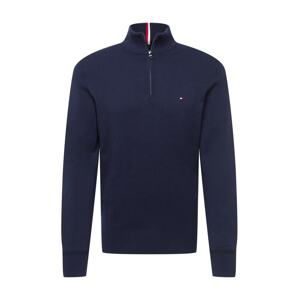 TOMMY HILFIGER Svetr  námořnická modř / červená / bílá