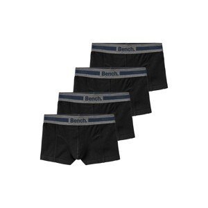 BENCH Spodní prádlo  černá / tmavě modrá / šedý melír