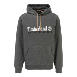 TIMBERLAND Mikina  oranžová / černá / šedá / bílá